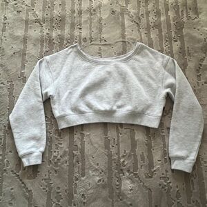 Cotton on cropped sweat shirt